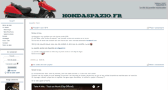 Desktop Screenshot of hondaspazio.fr
